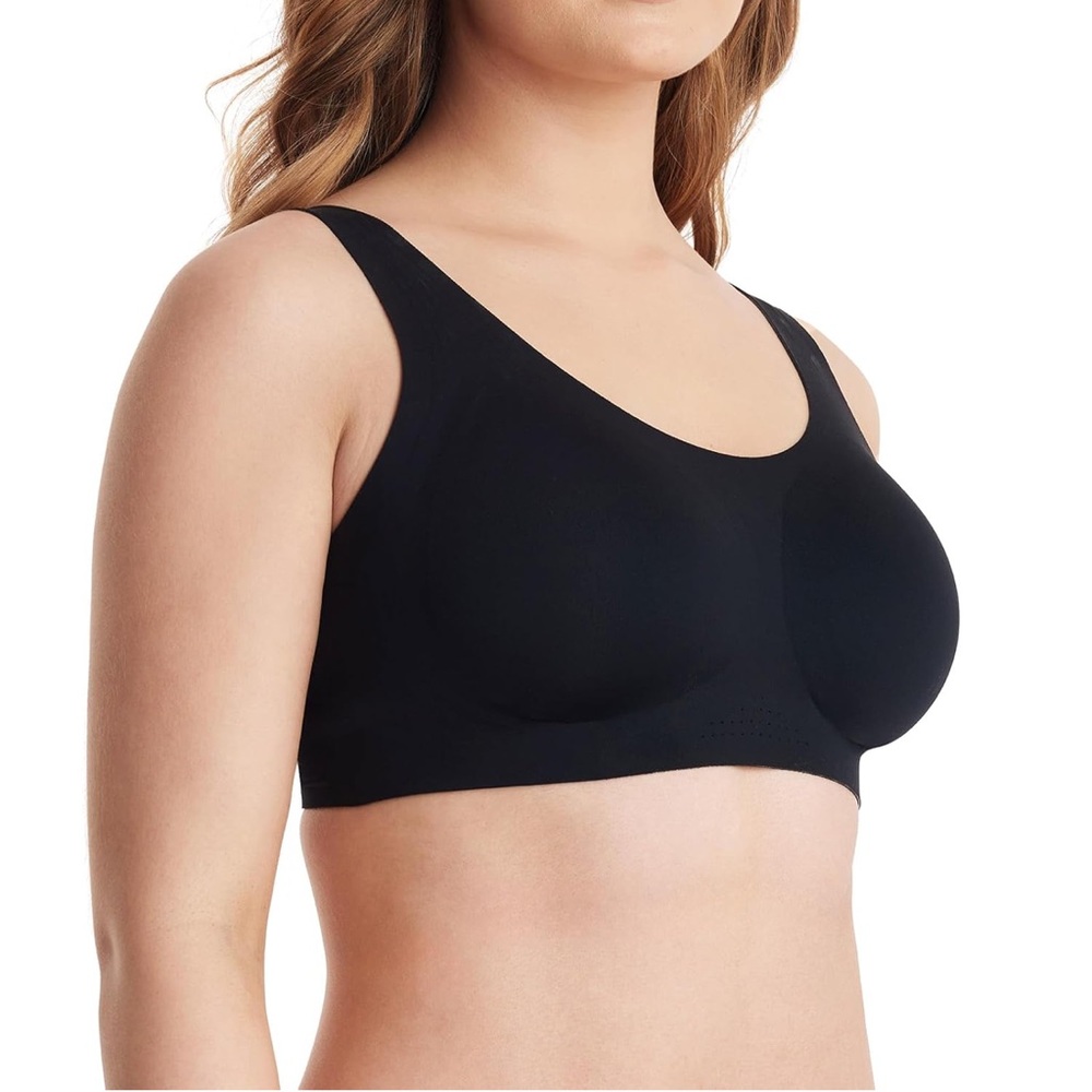 Day&Night Wireless Full-Coverage Everyday Bra Black‎ NWT